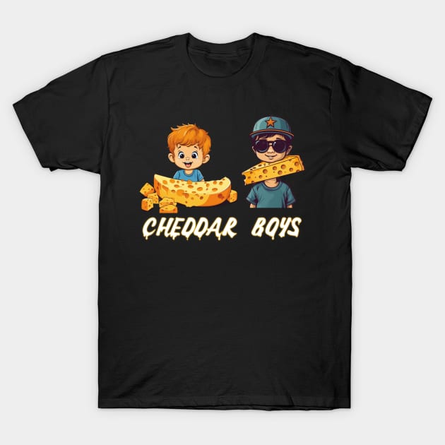 funny cheddar boys T-Shirt by itacc